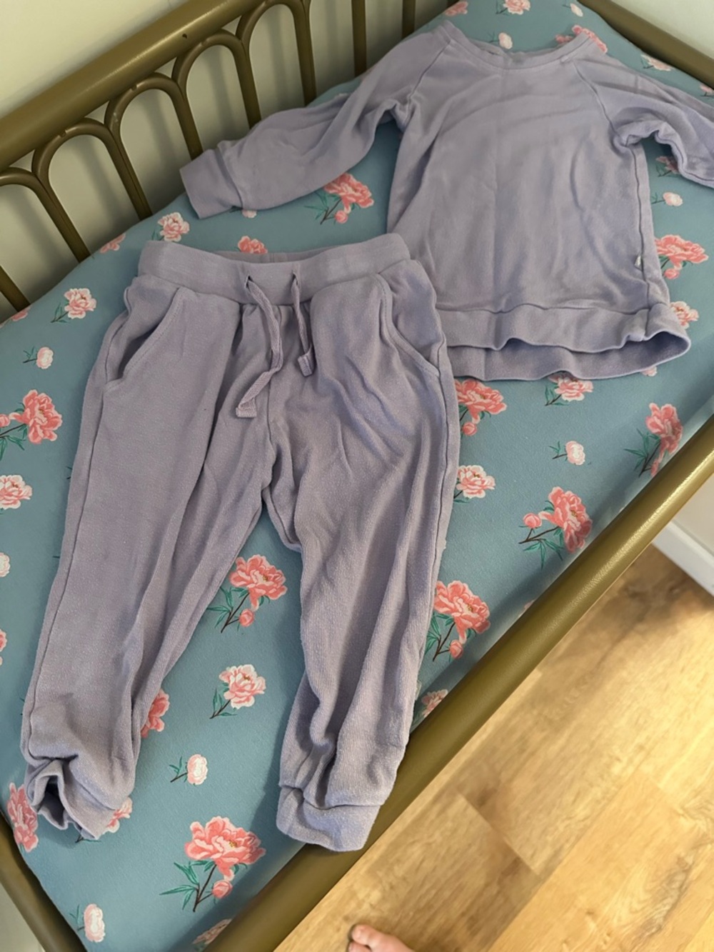 Kyte BABY Lavender Jogger Set - Soft Cozy Two-Piece